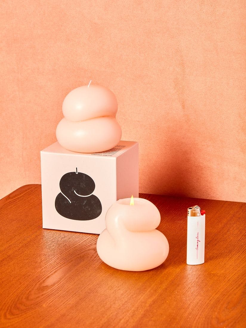 gooper stearinlys pink Goober candles stearinlys pastelfarger trend